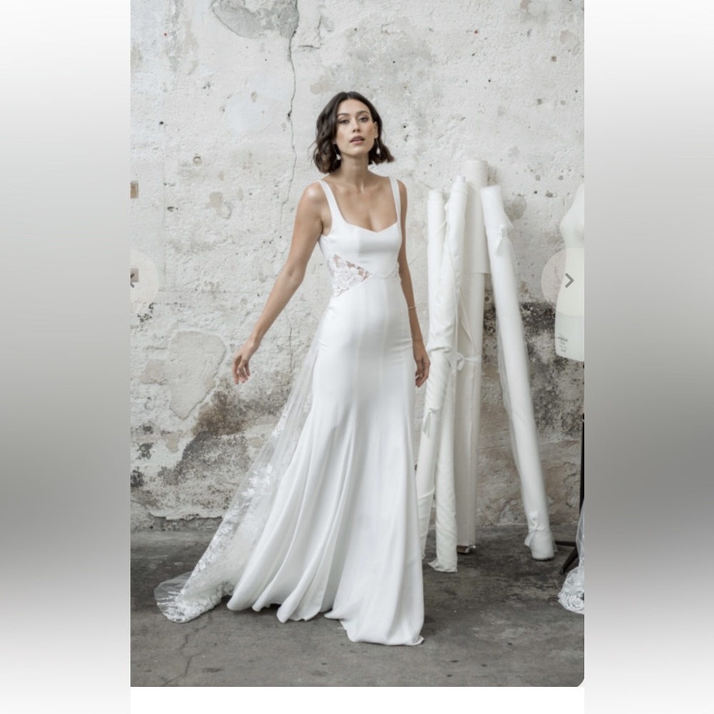 Rime Arodaky INXS wedding dress